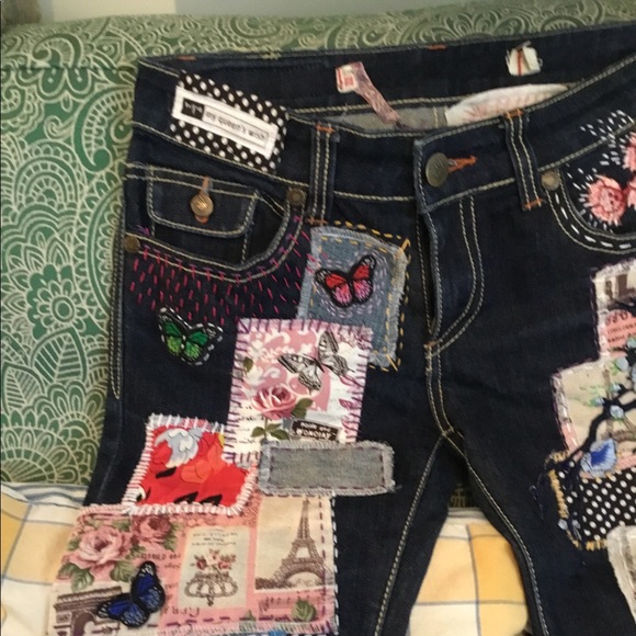 CUSTOM MADE JEANS “MY QUEENS WISH” ON ETSY - Picture 3 of 7